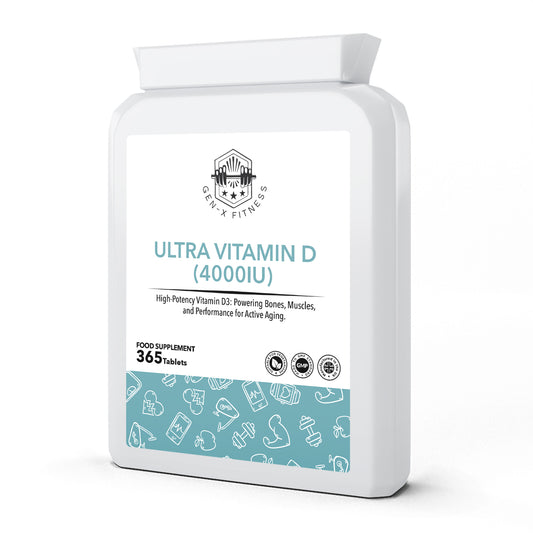 Vitamin D3 (4000 IU) – Essential Support for Active Ageing