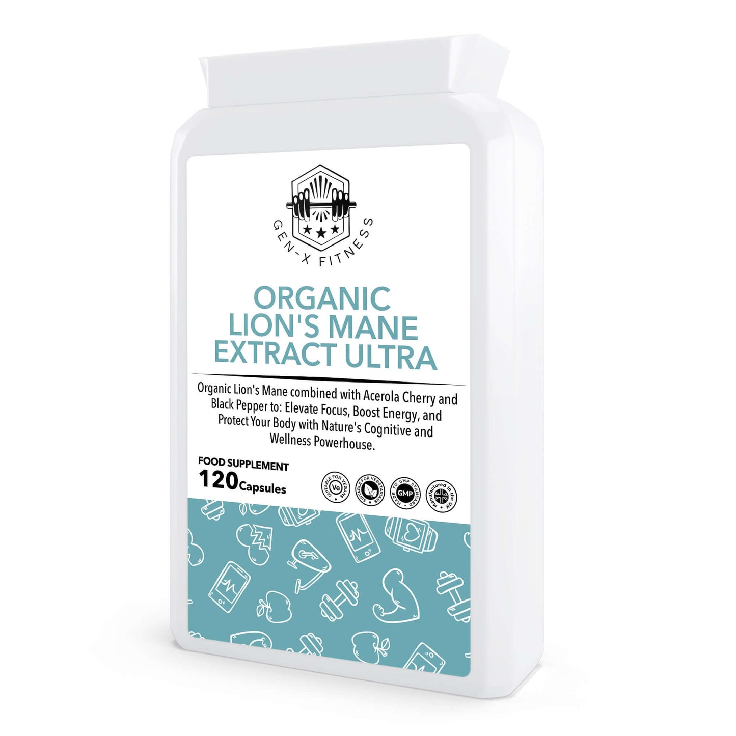 Organic Lion's Mane Extract Ultra - 120 Capsules