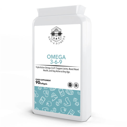 Omega 3-6-9, Fish, Flax & Borage Oils, 1000mg 90 Softgels