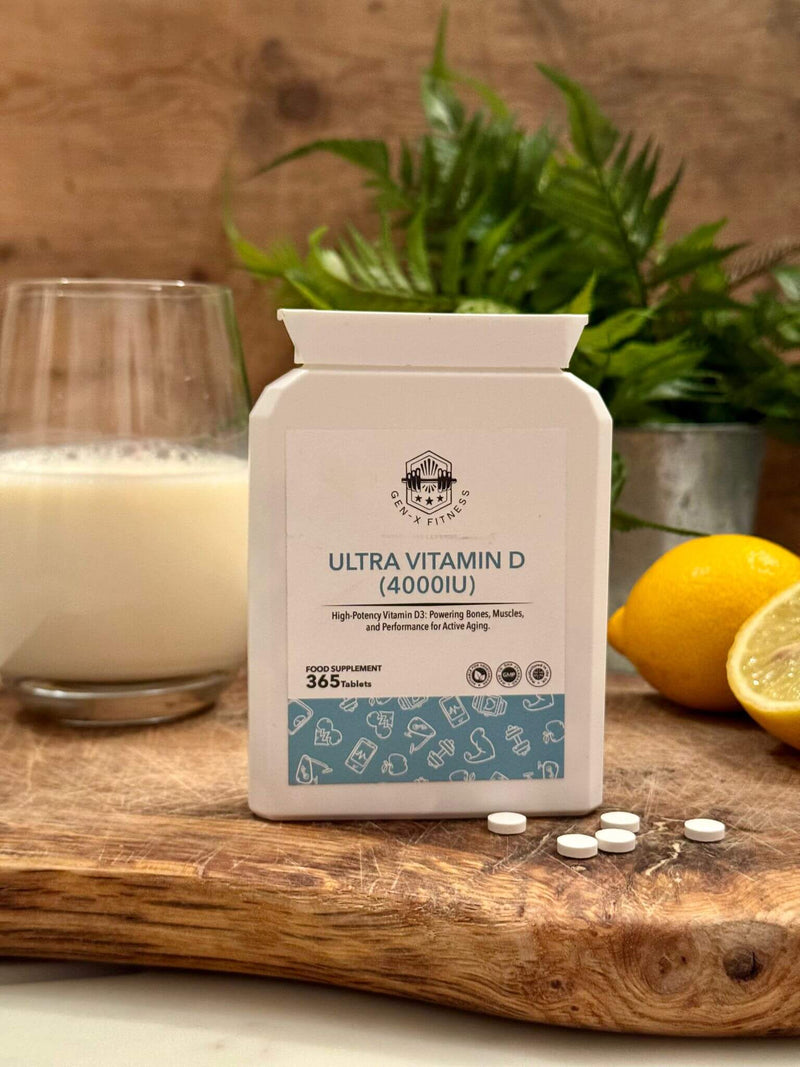 Vitamin D3 (4000 IU) – Essential Support for Active Ageing